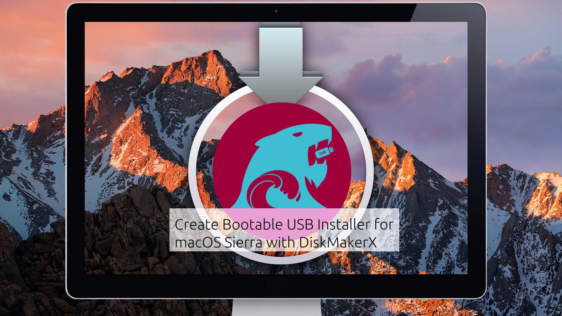 create bootable drive through cd for mac os sierra